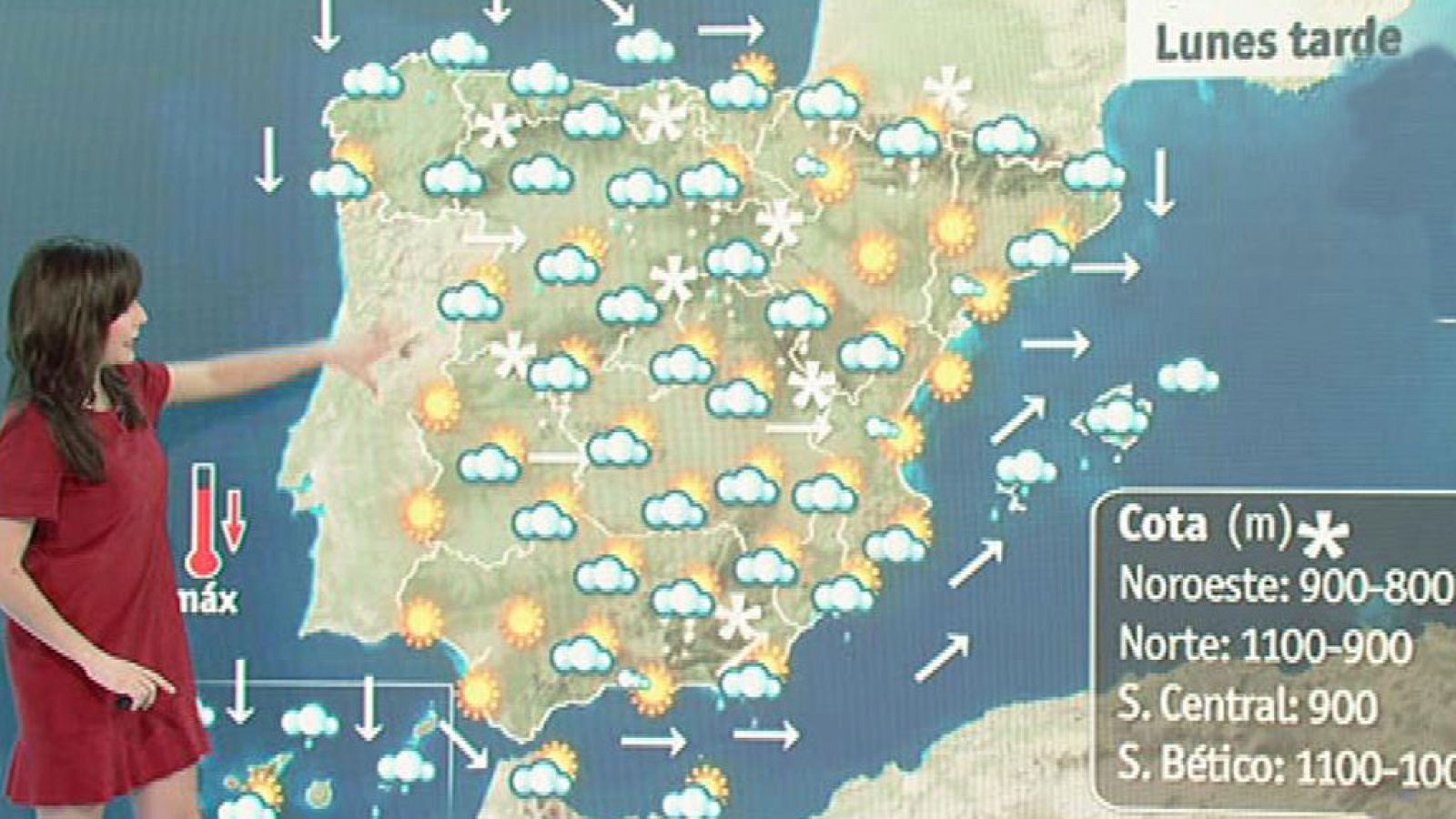 El tiempo: El paso de la borrasca 'Ana' extiende las lluvias intensas y los vientos fuertes por casi todo el país | RTVE Play