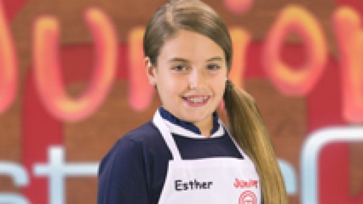 MasterChef Junior - Esther, parlanchina y cocinillas