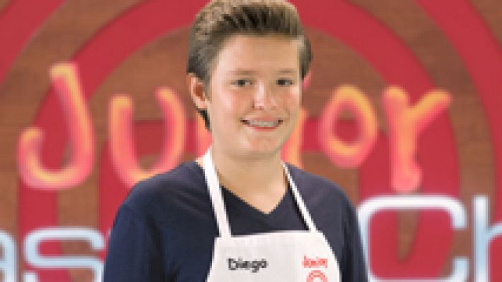 MasterChef Junior - Diego, decidido y formal