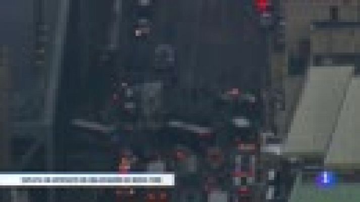 Telediario 1 - Al menos cuatro heridos en un "intento de atentado terrorista" con explosivos en Nueva York