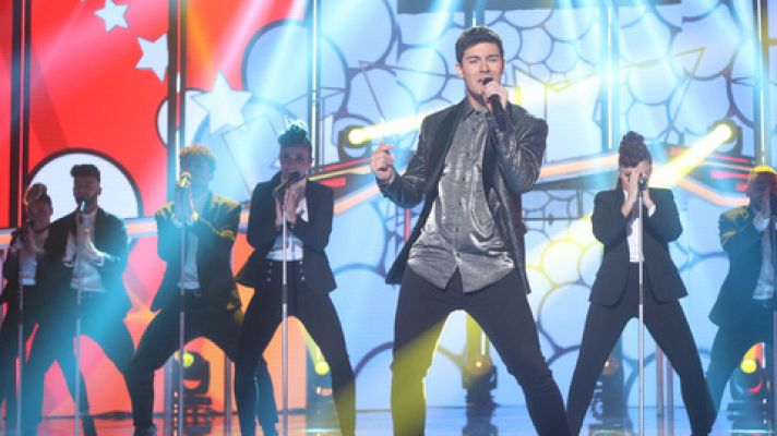 OT 2017 - Alfred canta 'Rock with you' en la gala 7