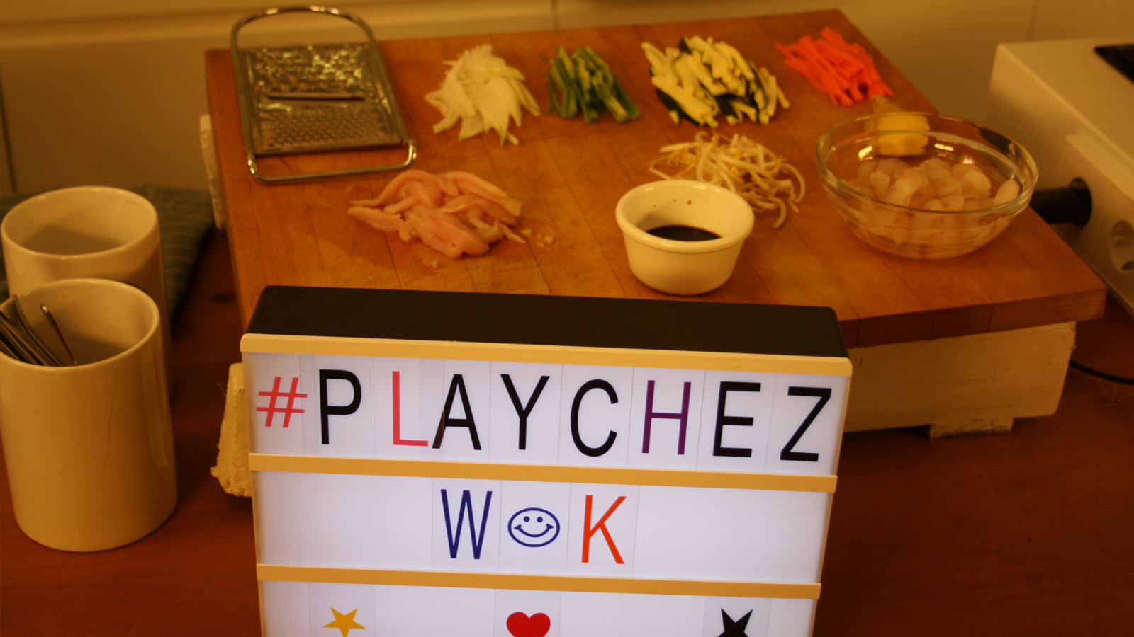 PlayChez - Wok - Ingredientes