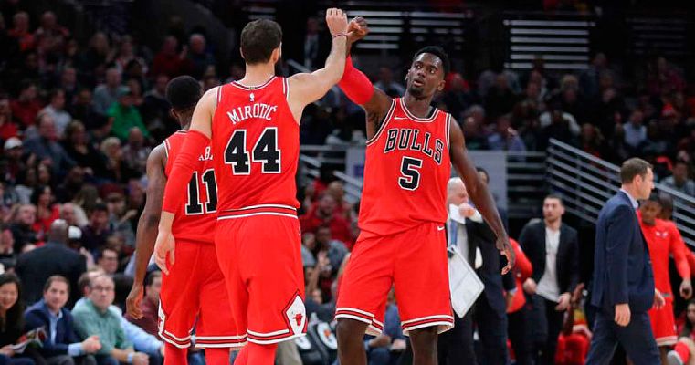Baloncesto en RTVE - Mirotic lidera el triunfo de los Bulls ante Celtics