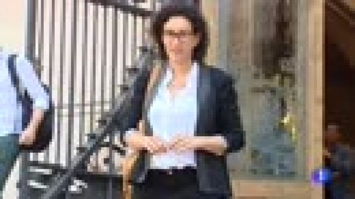 Telediario 1 - ERC señaló en una reunión que hacer un referéndum unilateral no tenía sentido porque ya lo habían hecho el 9N