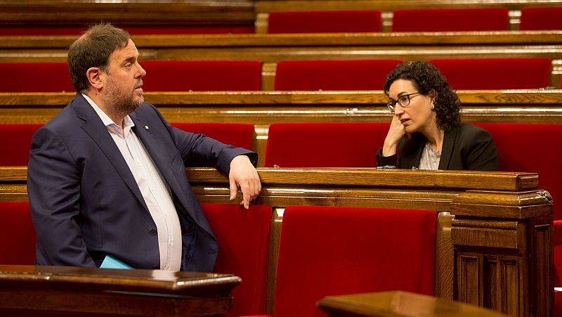 ERC señaló en una reunión que hacer un referéndum unilateral no tenía sentido porque ya lo habían hecho el 9N