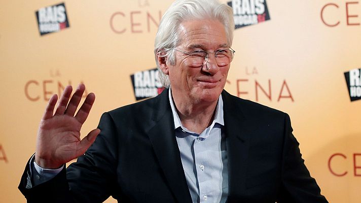 Telediario 1 - Richard Gere presenta en Madrid 'La cena'