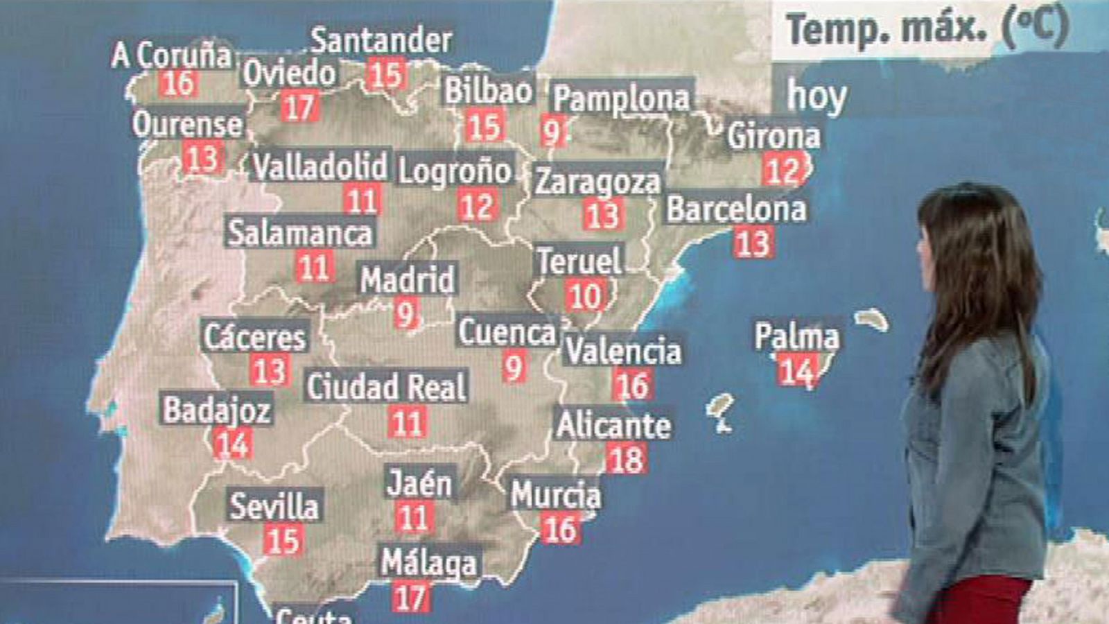 El tiempo: Jornada tranquila, con ascenso térmico y lluvias débiles en el norte y Canarias | RTVE Play