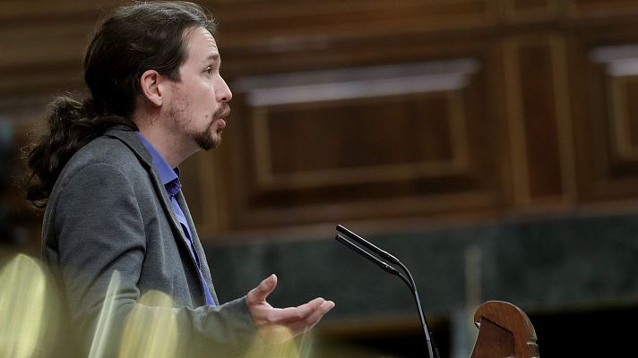  - Pablo Iglesias: "Es preocupante ver a un supuesto civil, un descerebrado, subido a un tanque"