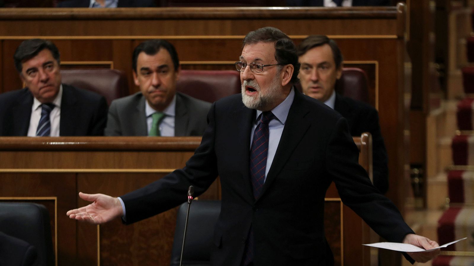 Desafío independentista - Rajoy espera tener un diálogo "normal y civilizado" cuando "las cosas se normalicen" en Cataluña - RTVE.es