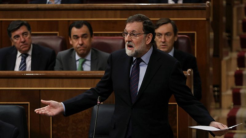 Desafío independentista - Rajoy espera tener un diálogo "normal y civilizado" cuando "las cosas se normalicen" en Cataluña - RTVE.es - Informativo 24h | Ver