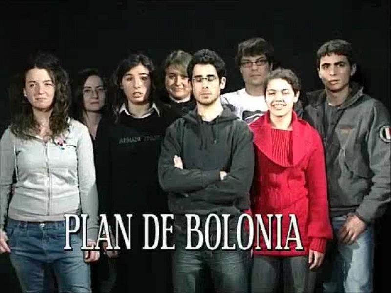 Alumnos de comunicación de IE University, que ya estan dentro del plan de Bolonia, preguntan a sus compañeros que opinan sobre Bolonia y cómo imaginan la universidad del futuro.