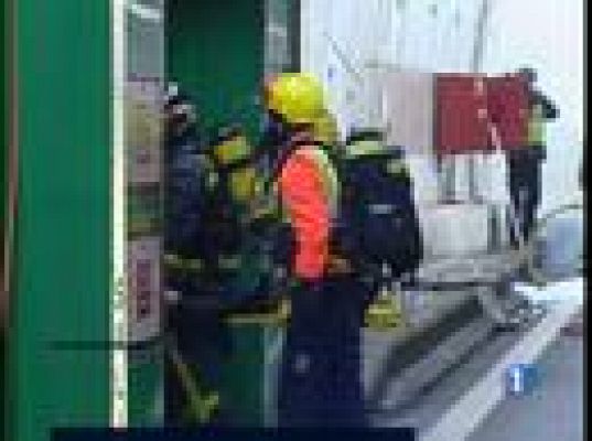  - Simulacro dentro de un túnel