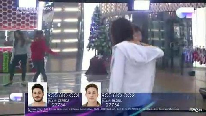 OT 2017 - Los alumnos se vienen arriba cuando suena "La Gasolina"