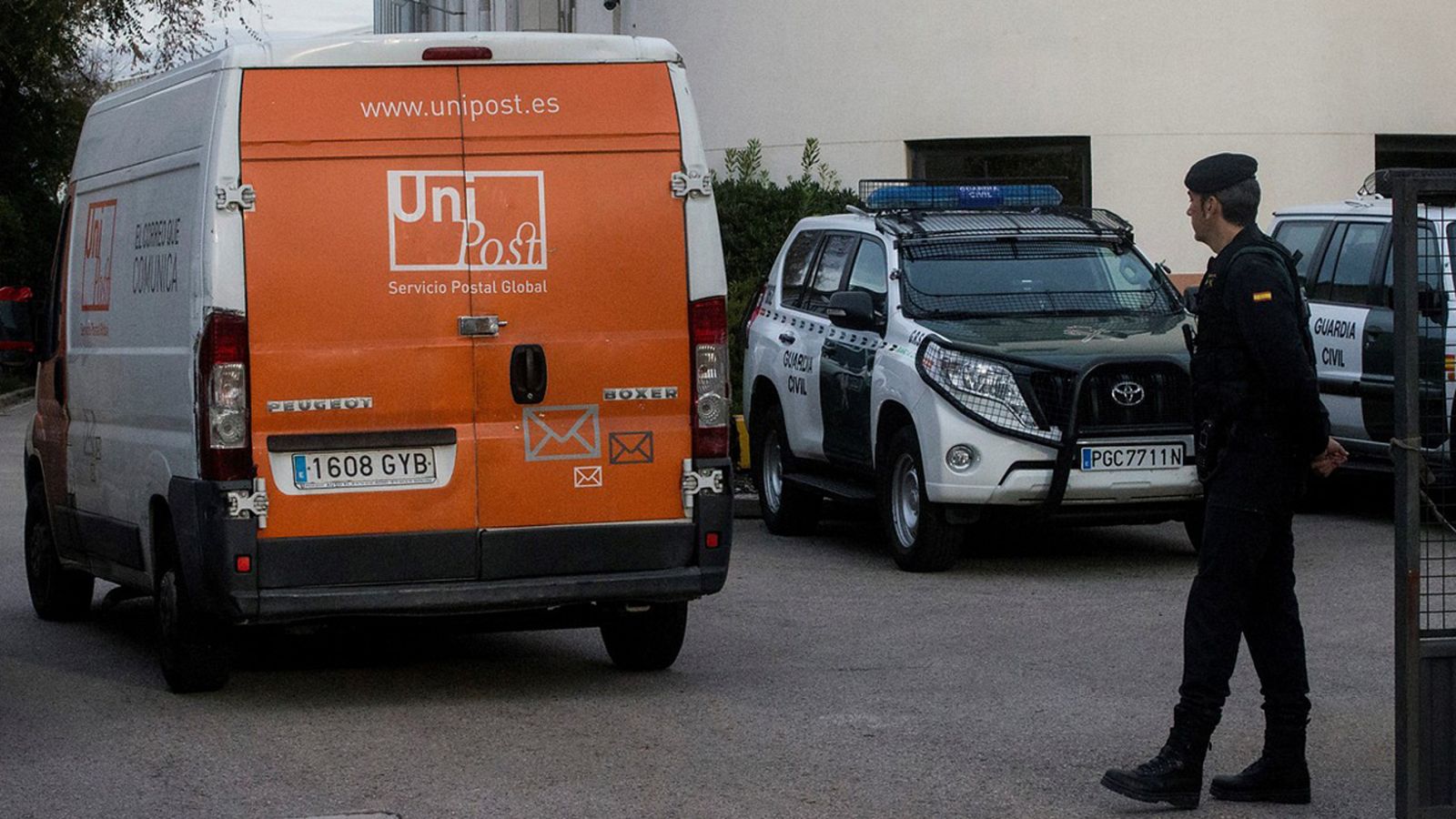 El director de Unipost queda en libertad tras el registro de la empresa por la Guardia Civil por el 1-O