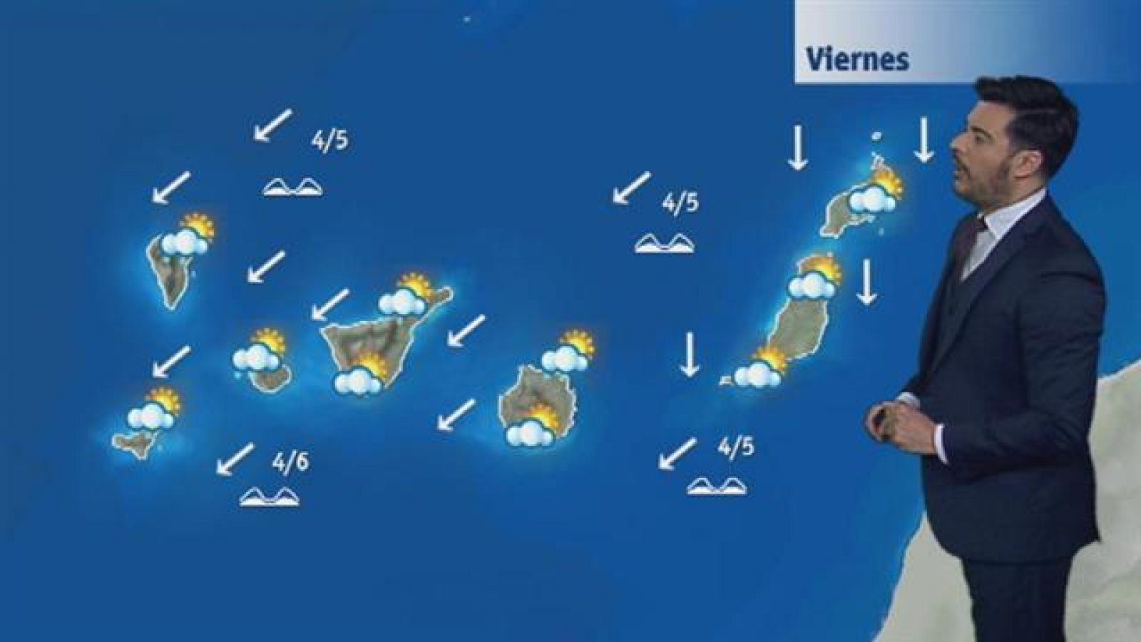 El tiempo en Canarias - 15/12/2017