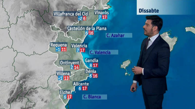 El tiempo en la Comunidad Valenciana - 15/12/17 - ver ahora