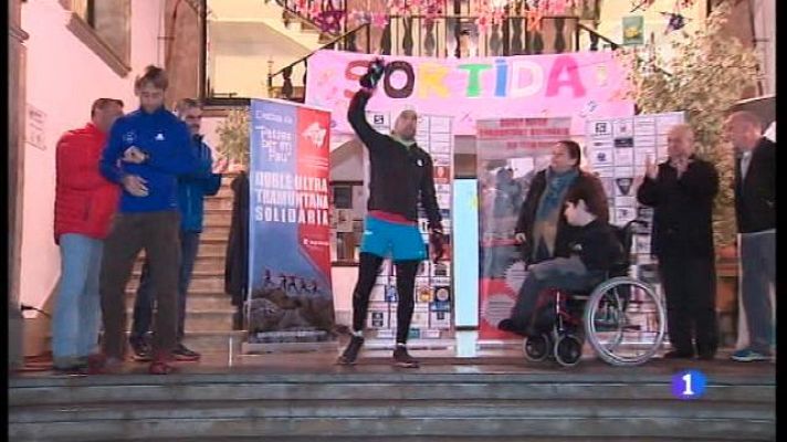 Informatiu Balear - Tòfol Castanyer correrà 190 quilòmetres per en Pau