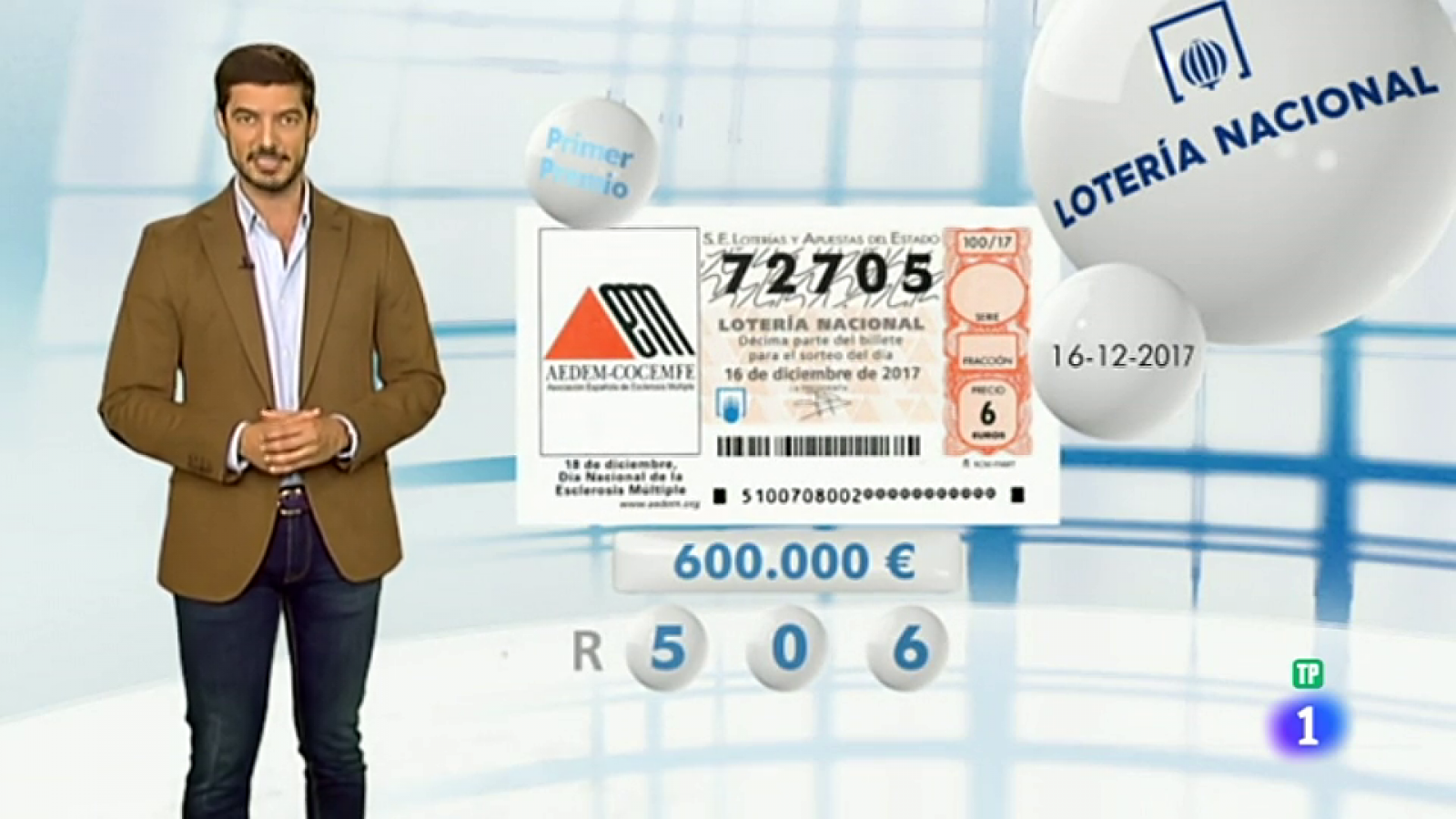 Loterías: Lotería Nacional - 16/12/17 | RTVE Play