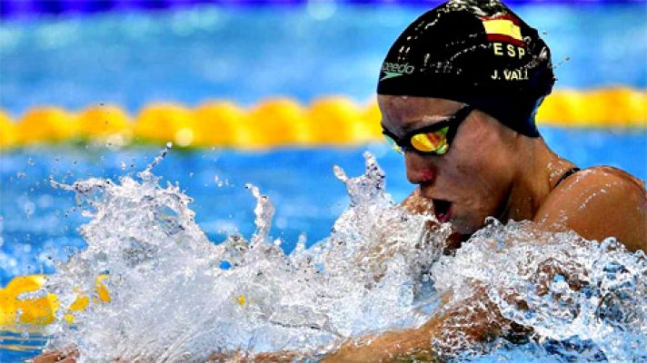 Jessica Vall se cuelga el bronce en los 100 braza