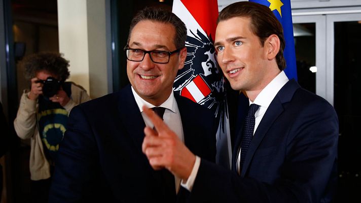 La ultraderecha austríaca renuncia a un referéndum de salida de la Unión Europea