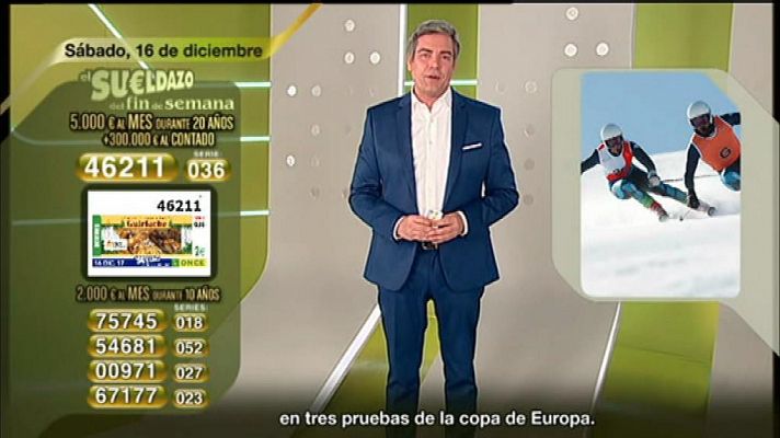 Sorteos ONCE - Sorteo ONCE - 16/12/17