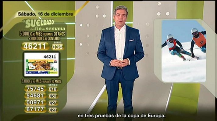 Sorteos ONCE - Sorteo ONCE - 16/12/17