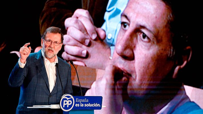 Telediario 1 - Rajoy defiende que el voto útil es el del PP