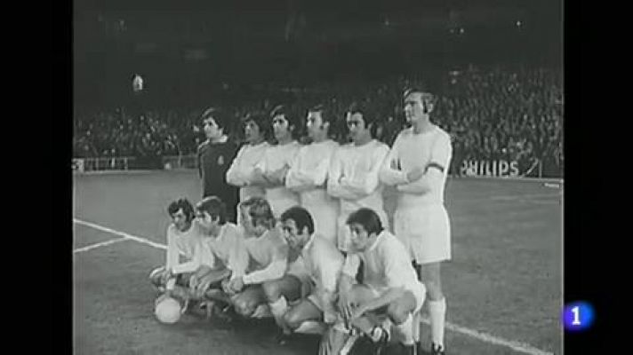 Telediario 1 - El Real Madrid consigue sumar cinco títulos en un año por primera vez en su historia