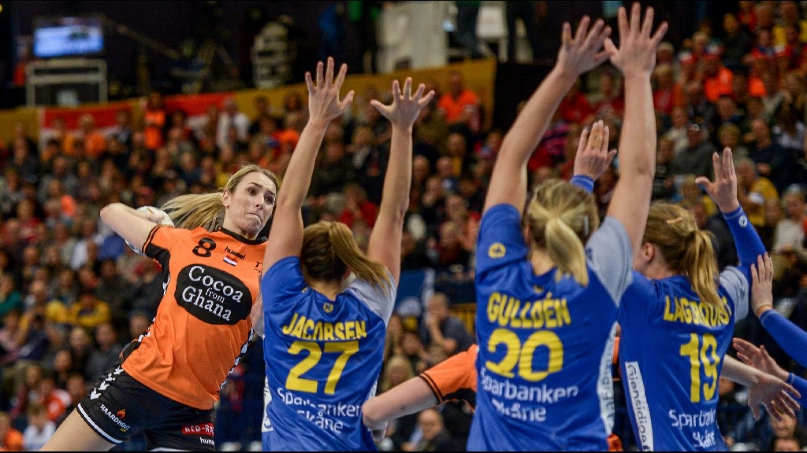 Balonmano - Campeonato del Mundo Femenino 3º-4º puesto: Suecia-Holanda - ver ahora