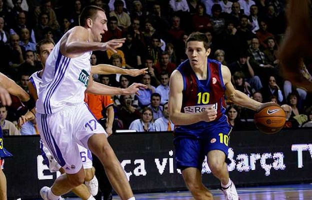 Baloncesto en RTVE - Paseo del Barça ante el Madrid