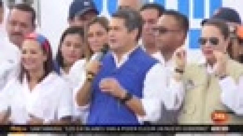 Juan Orlando Hernández, declarado presidente de Honduras ante el rechazo de la oposición