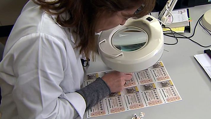 Telediario 1 - Cómo recuperar un décimo premiado que se ha deteriorado