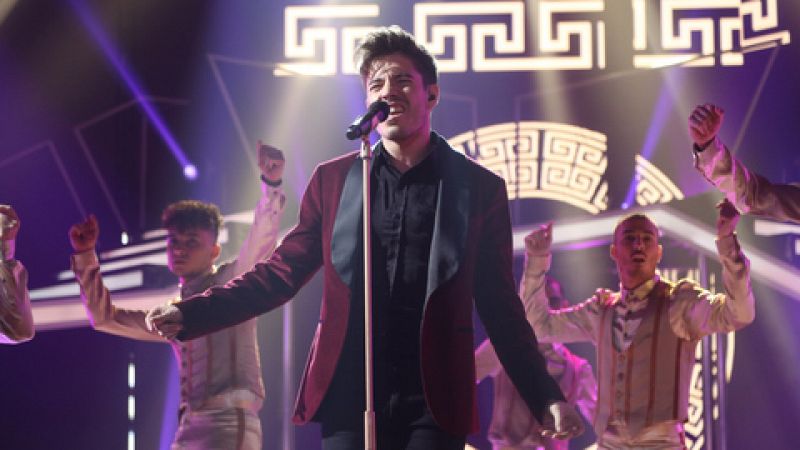 Operación Triunfo - Roi canta 'Versace on the floor' de Bruno Mars en la Gala 8 de OT