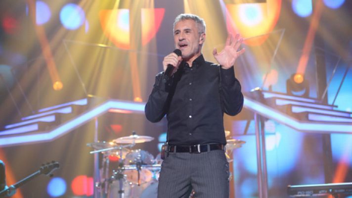 Sergio Dalma canta 'Este amor no se toca' en la gala 8 de OT