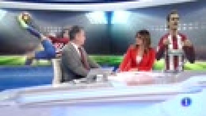 Telediario 1 - El Atlético denuncia al Barça ante la FIFA por los contactos con Griezmann
