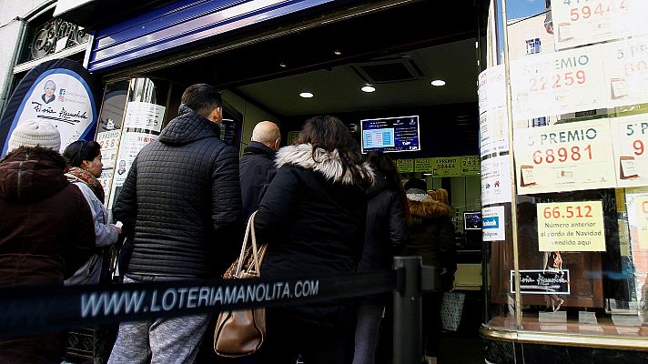 Los más rezagados buscan su décimo para el sorteo de Navidad