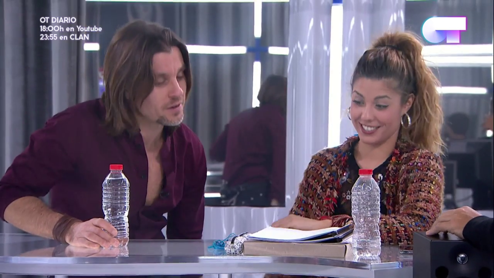 Operación Triunfo - Javián y Míriam ensayan "Te quiero, te quiero" para la gala de Navidad de OT