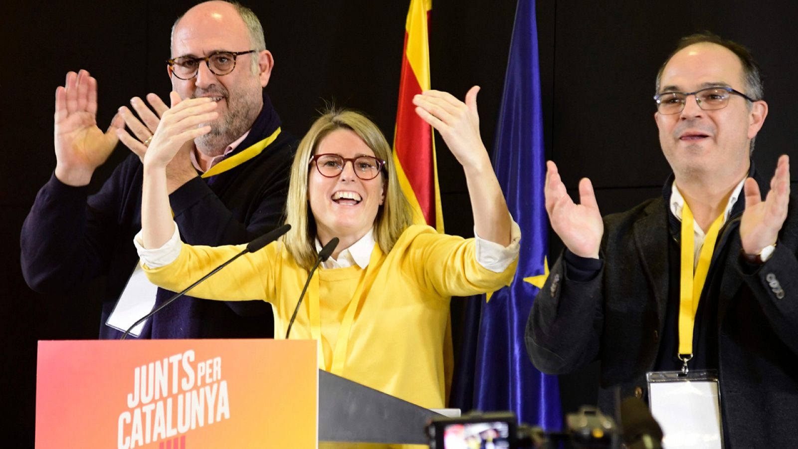 Resultados elecciones Cataluña: Junts per Catalunya: "El 155 está muerto y enterrado"