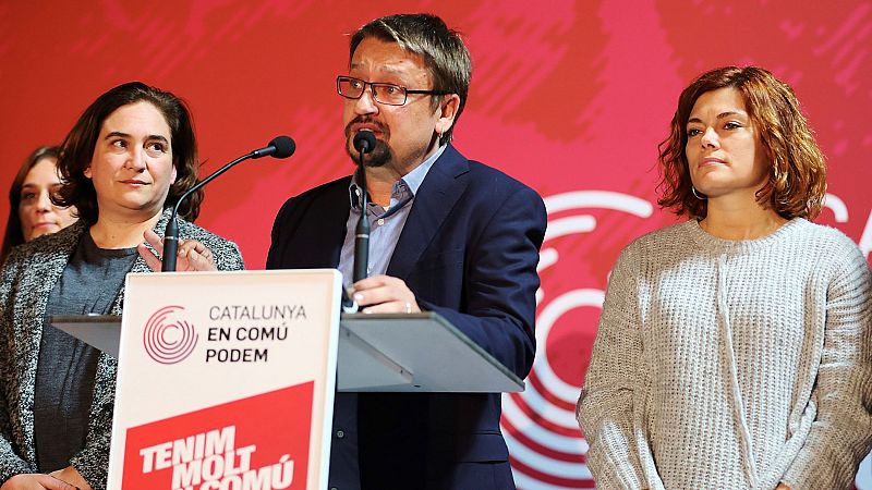 Domènech reconoce que los resultados del 21D "no son los querían y esperaban"