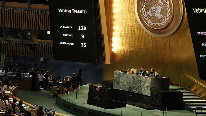  - La ONU condena la decisión de EE.UU. sobre Jerusalén pese a amenazas de Trump