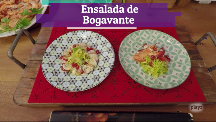 Receta: ensalada de bogavante