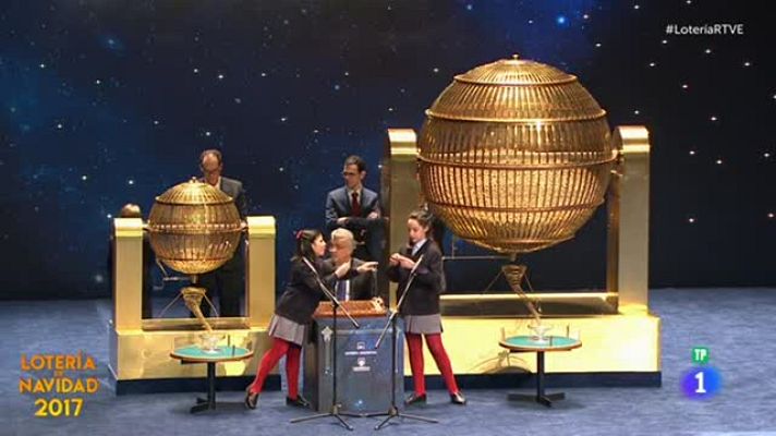 Lotería de Navidad - Lotería de Navidad 2017: 13.378, el primer cuarto premio