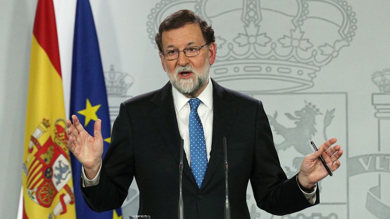 Rajoy rechaza el encuentro con Puigdemont y ofrecer� al nuevo Govern "di�logo constructivo y realista"