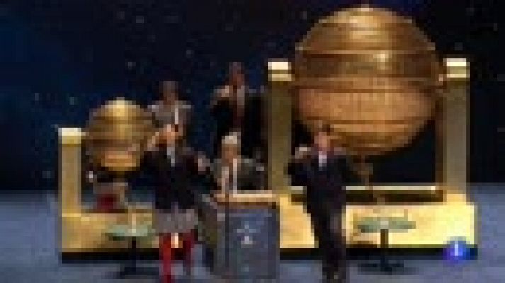 Telediario 1 - La niña que ha cantado el Gordo: "Creía que era un sueño y que me iba a despertar"