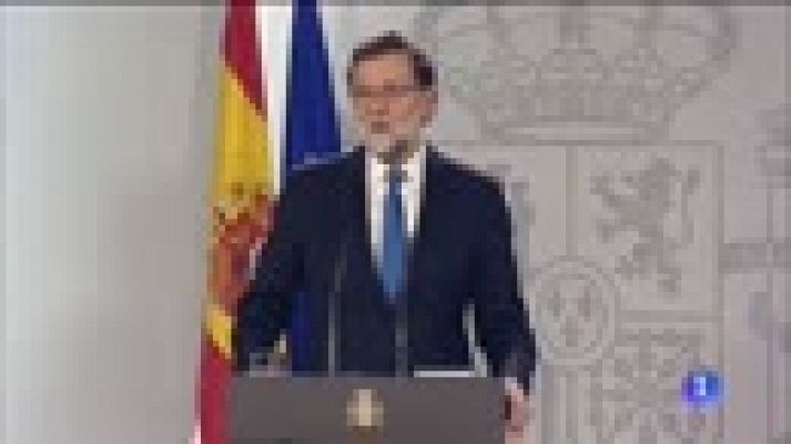 Rajoy ofrece diálogo dentro de la ley al nuevo Govern y descarta adelantar las elecciones generales