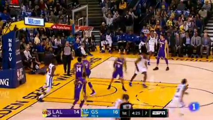 Telediario 1 - Los Warriors ya son los más regulares de la NBA