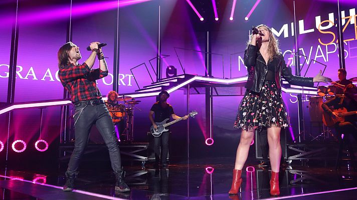 OT 2017 - Miriam canta con Javián "Te quiero, te quiero"