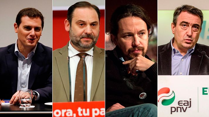 Informativo 24h - PSOE y Cs aplauden el discurso del rey, que Podemos ve como "argumentario" del PP
