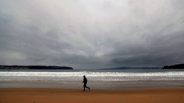 Precipitaciones localmente fuertes y persistentes en el oeste de Galicia