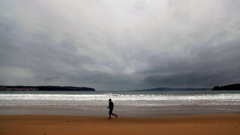 Precipitaciones localmente fuertes y persistentes en el oeste de Galicia